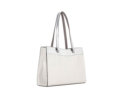 Foto 2 | Bolsa Michael Kors Jet Set Large Signature Logo Tote Bag 35f4stvt3v Color Plateado