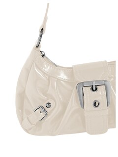 Foto 5 | Bolso De Mano Verdusa Y2k Con Hebilla Gótica Punk Hobo Beige Mujer - Venta Internacional.