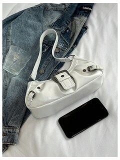 Foto 3 | Bolso De Hombro Verdusa Y2k Con Hebilla Gótica Punk Hobo - Venta Internacional.