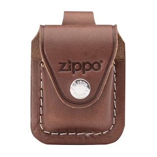 Foto 1 | Funda Más Ligera Zippo De Piel Auténtica Color Marrón - Venta Internacional.