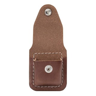 Foto 2 | Funda Más Ligera Zippo De Piel Auténtica Color Marrón - Venta Internacional.