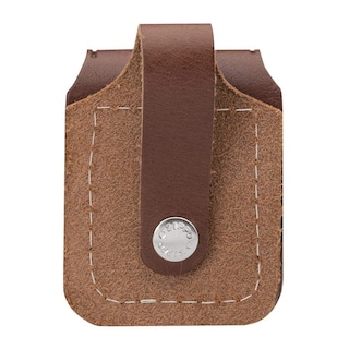Foto 3 | Funda Más Ligera Zippo De Piel Auténtica Color Marrón - Venta Internacional.