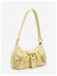 Foto 2 | Bolso De Hombro Verdusa Y2k Con Hebilla Gótica Punk Hobo - Venta Internacional.