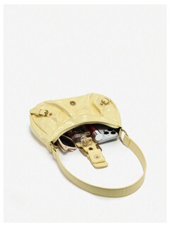 Foto 4 | Bolso De Hombro Verdusa Y2k Con Hebilla Gótica Punk Hobo - Venta Internacional.