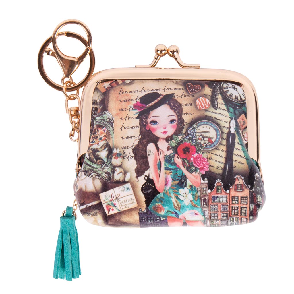 Foto 2 pulgar | Monedero Nicole Lee Exclusivo Ariz Multicolor Emily Travels