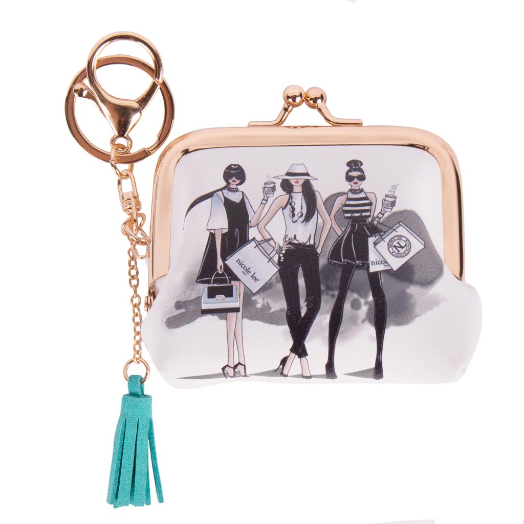 Monedero Nicole Lee Exclusivo Ariz Multicolor Estampado Exclusivo Trío