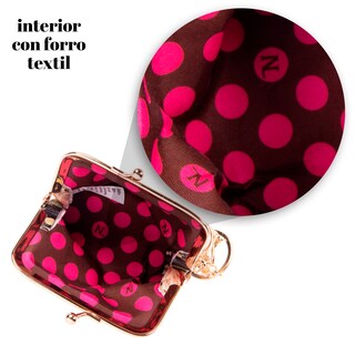 Foto 2 | Monedero Nicole Lee Exclusivo Ariz Multicolor Estampado Exclusivo Trío