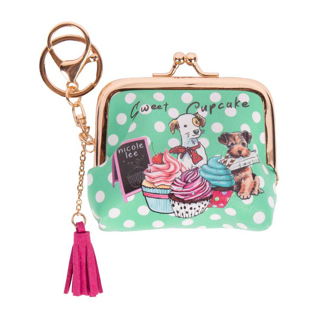 Monedero Nicole Lee Exclusivo Ariz Multicolor Cupcake Dog