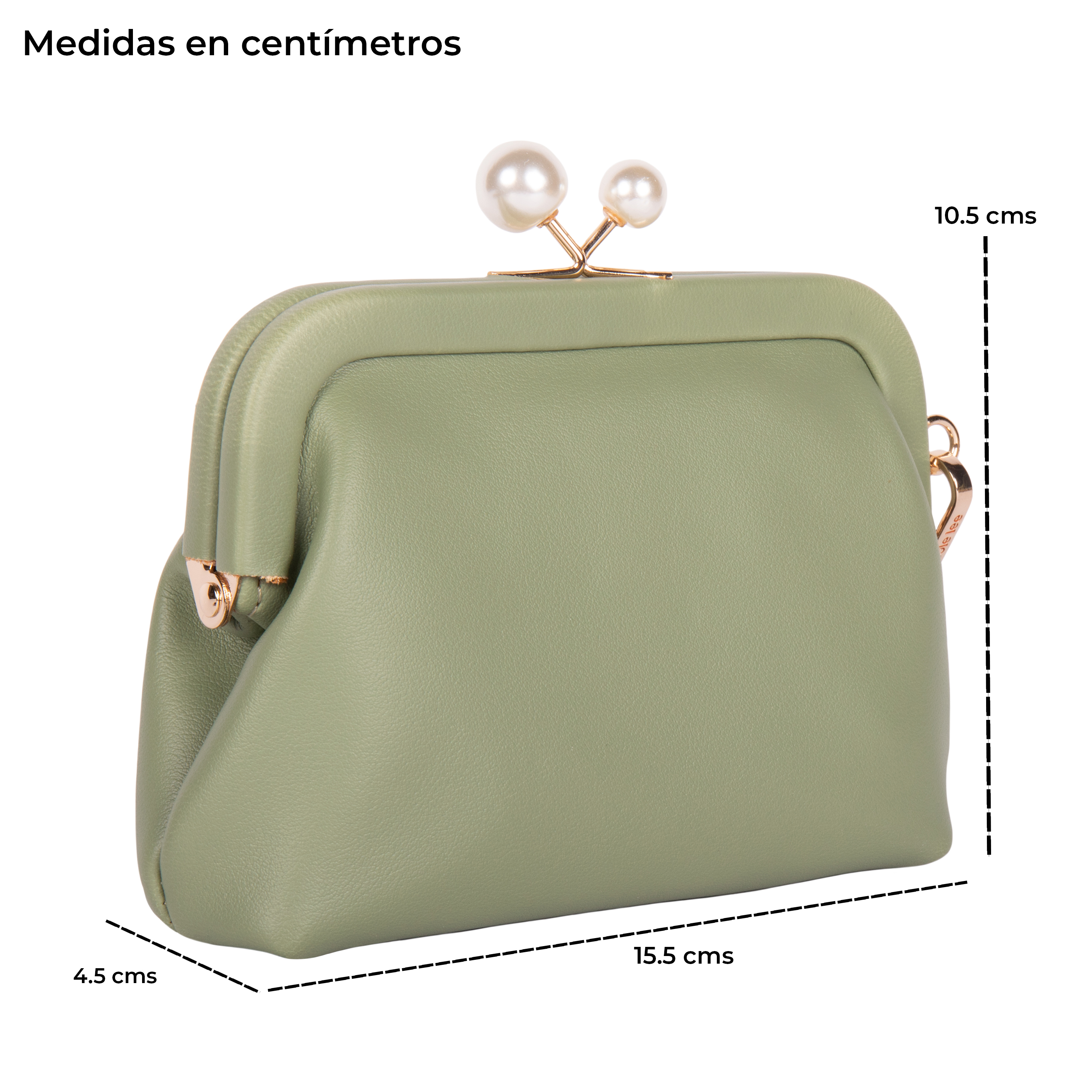 Foto 3 | Monedero Nicole Lee Elsie color Verde para Mujer