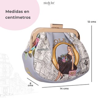 Foto 4 | Monedero Nicole Lee Ameri con Correa Dreaming The City