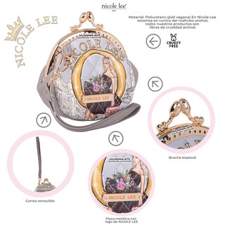 Foto 2 | Mini Monedero Nicole Lee Amora Dreaming The City