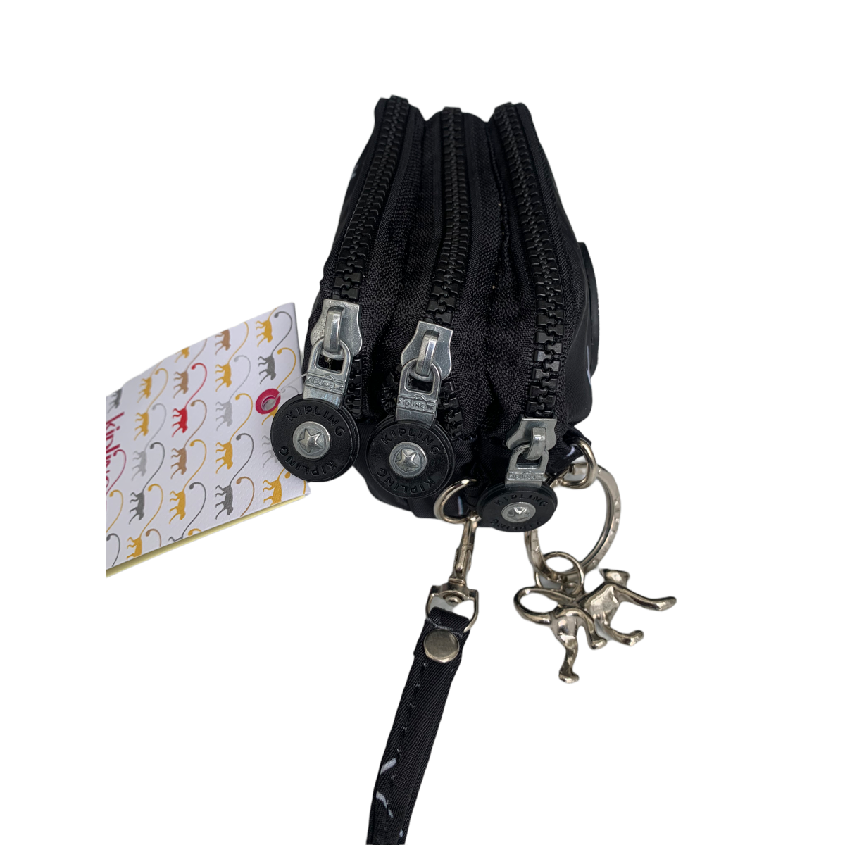 Foto 3 pulgar | Monedero Kipling Keep Money WALKIPBLK color Negro de 3 Cierres