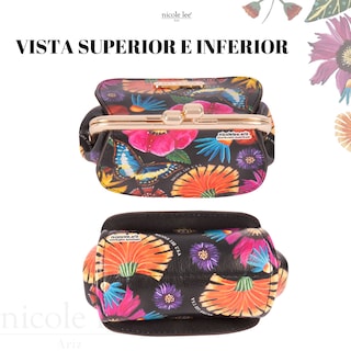 Foto 6 | Mini Monedero Nicole Lee Hadlee Butter-Flower Multicolor