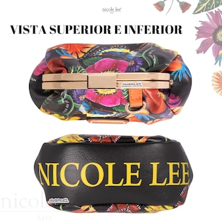 Foto 5 | Monedero Ameri Nicole Lee con Correa Butter-Flower Multicolor