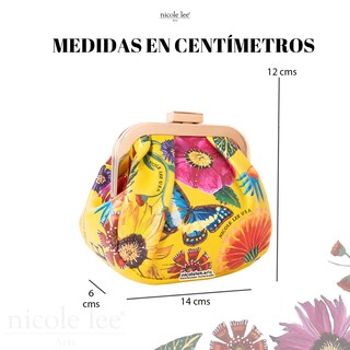 Foto 4 | Monedero Ameri Marca Nicole Lee con Correa Butter-flower Mustard