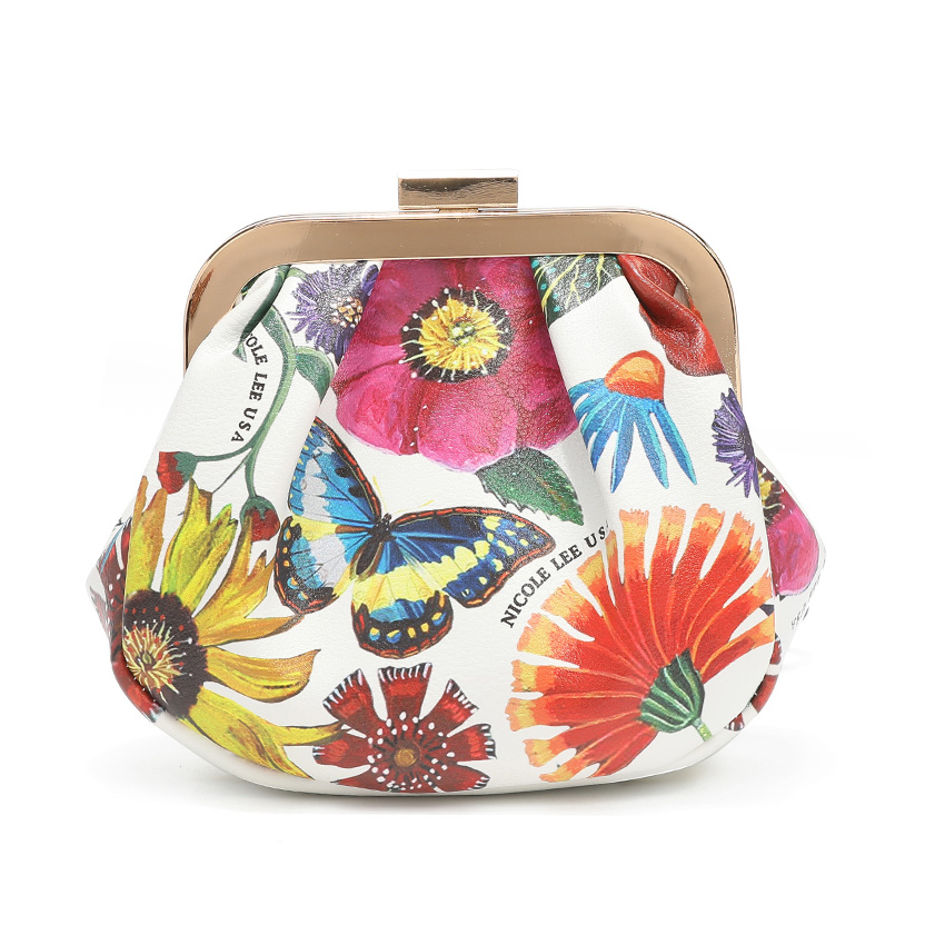 Foto 3 pulgar | Monedero Ameri Marca Nicole Lee con Correa Butter-flower Multicolor