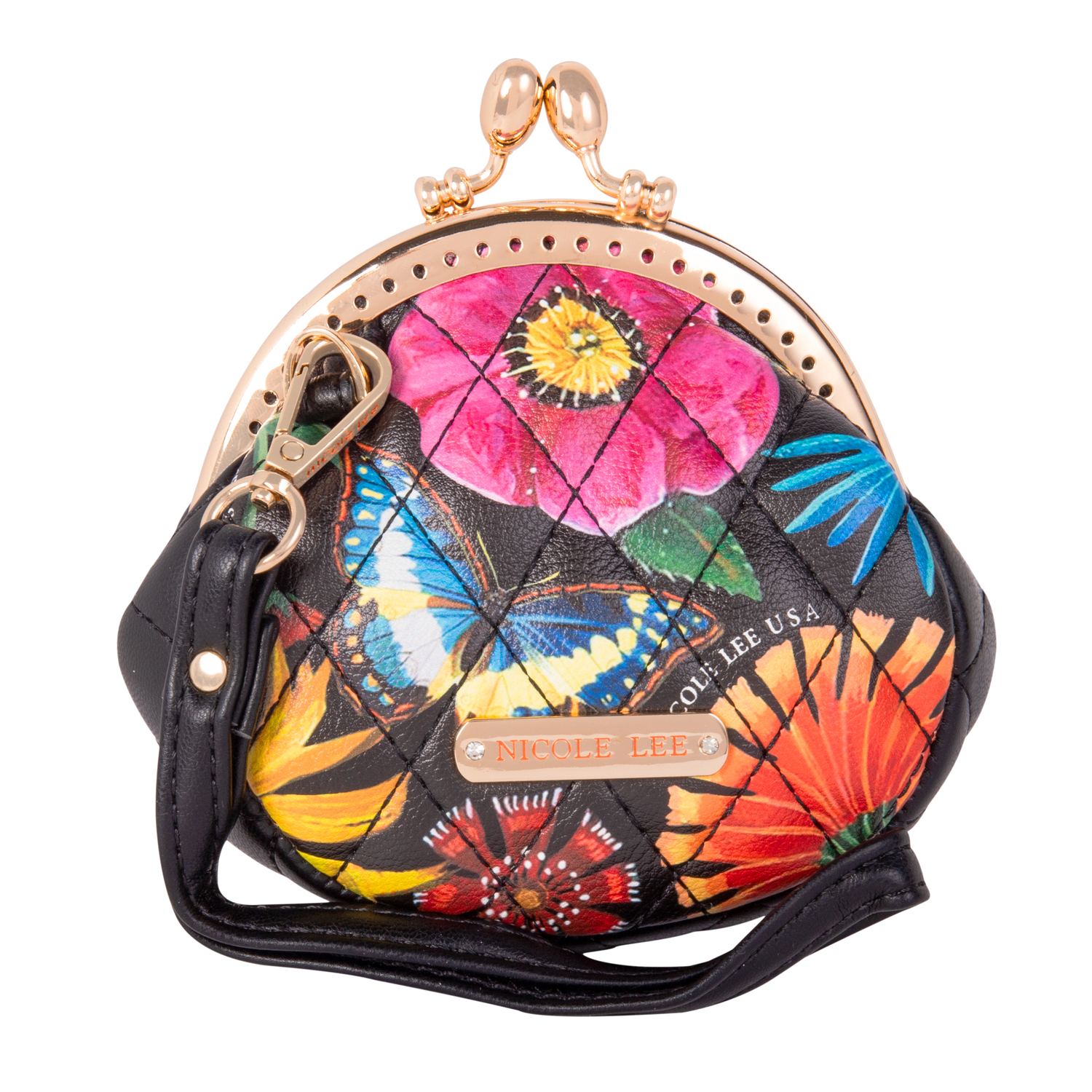Foto 1 | Mini Monedero Amora Nicole Lee Butter-flower Multicolor