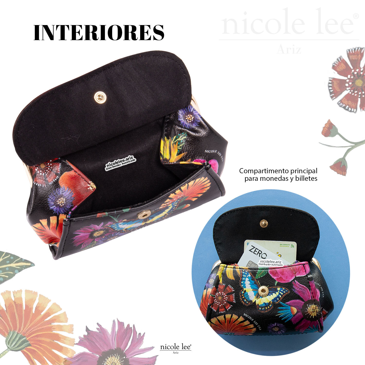 Foto 4 | Monedero Nicole Lee Sadie para Mujer