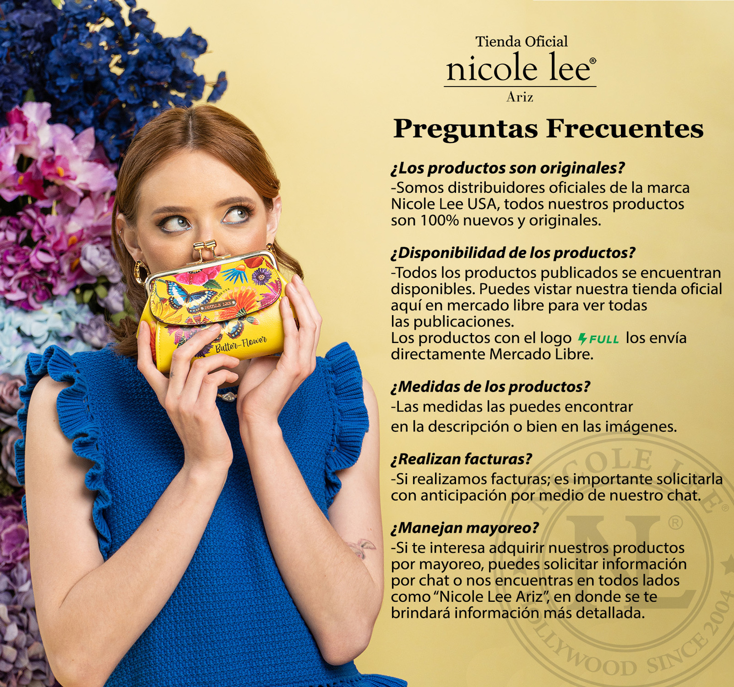 Foto 7 | Monedero Nicole Lee Sadie para Mujer