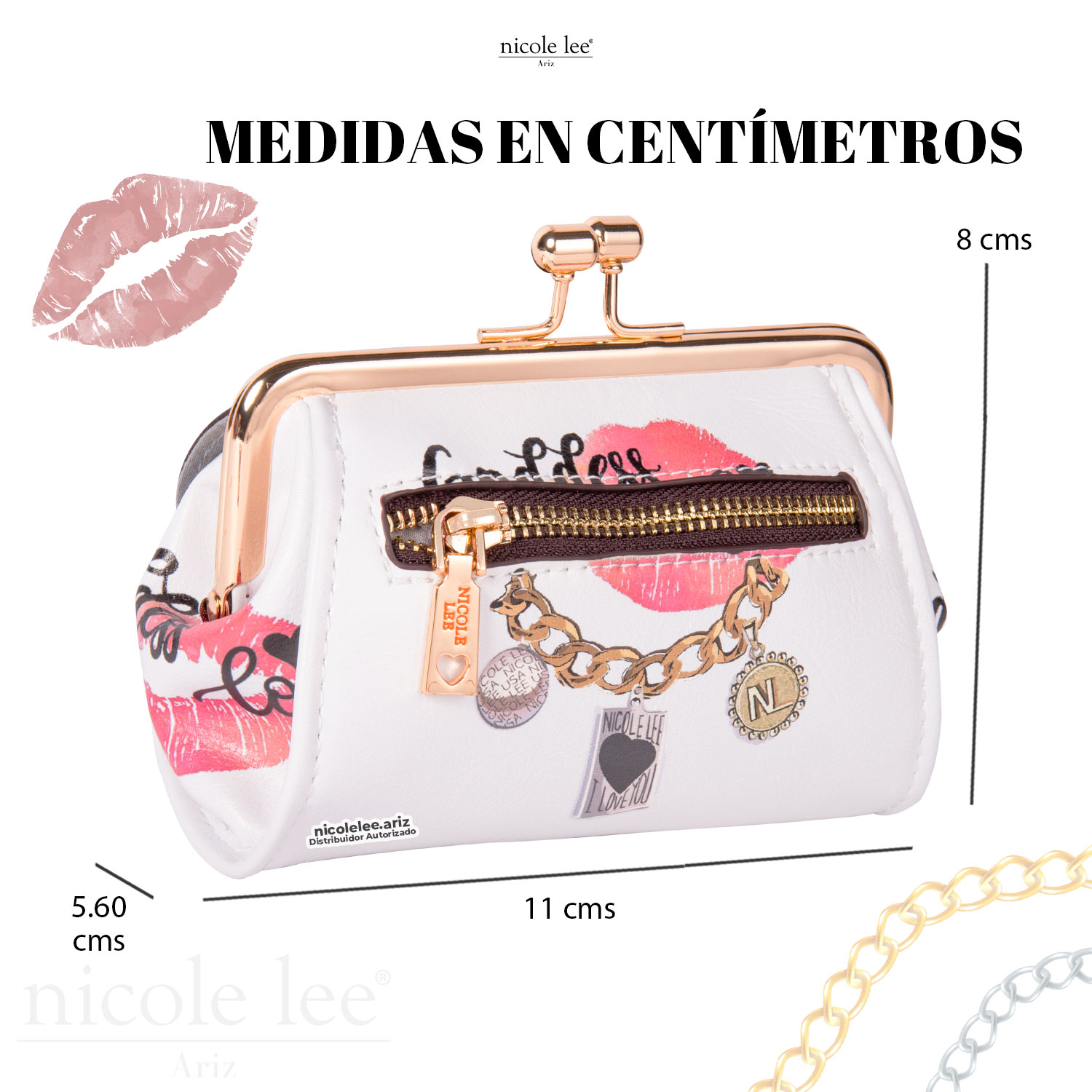 Foto 6 pulgar | Monedero Nicole Lee Sadie Goddess Of Love