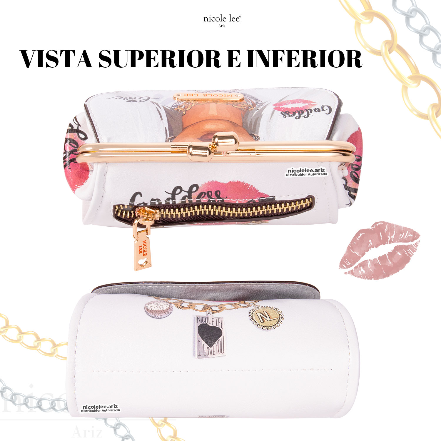 Foto 6 | Monedero Nicole Lee Sadie Goddess Of Love