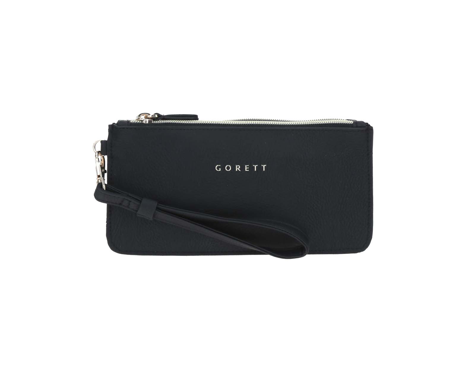 Monedero Gorett Wanda Negro Grande