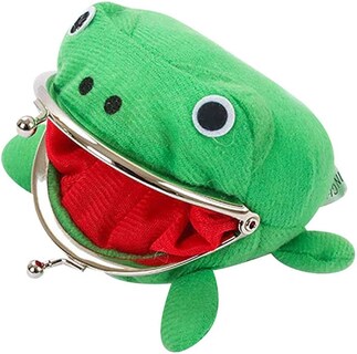Foto 1 | Adorable Monedero de Ranita Verde
