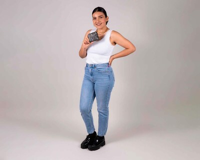 Foto 8 | Monedero Gorett Negro para Mujer