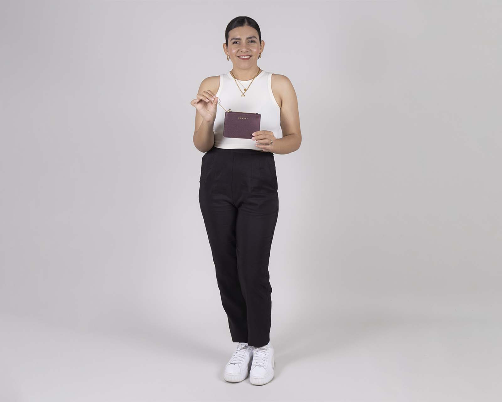 Foto 8 | Monedero Gorett Romina Morado para Mujer