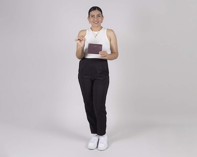 Foto 8 | Monedero Gorett Romina Morado para Mujer