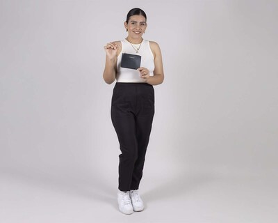 Foto 8 | Monedero Gorett Romina Negro para Mujer