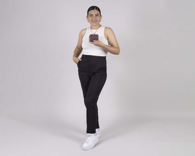 Foto 8 | Monedero Gorett Romina Morado para Mujer