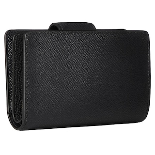 Foto 2 | Mini Cartera Monedero Bi-fold Wallet Coach Black