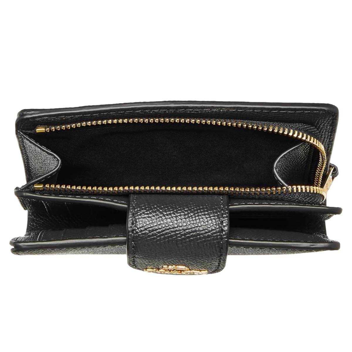 Foto 6 pulgar | Mini Cartera Monedero Bi-fold Wallet Coach Black