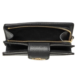 Foto 5 | Mini Cartera Monedero Bi-fold Wallet Coach Black