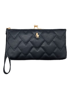 Foto 1 | Monedero Hpc Polo Negro para Mujer