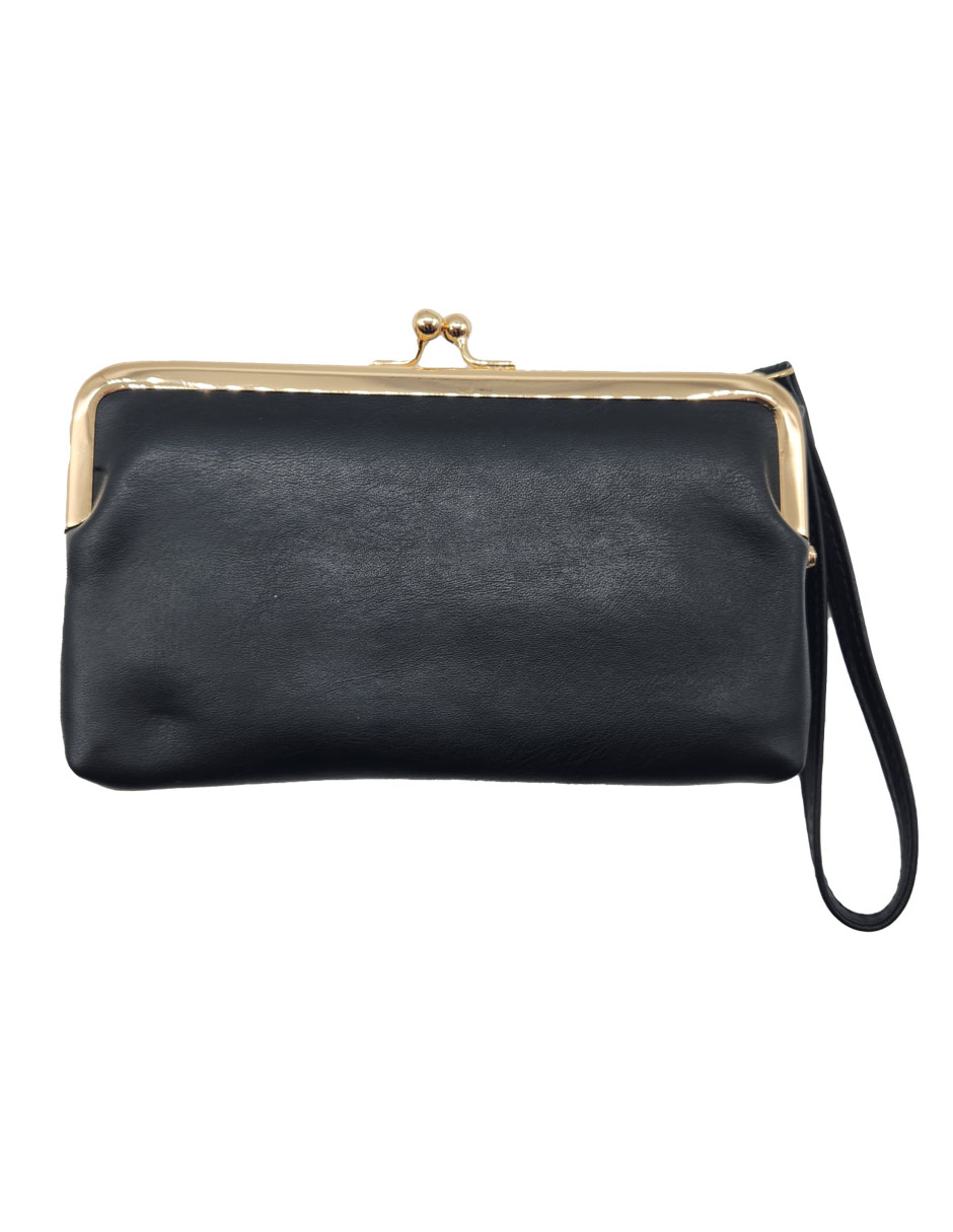 Foto 2 | Monedero Hpc Polo Negro para Mujer