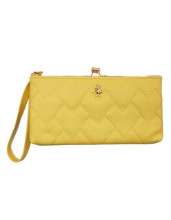 Foto 1 | Monedero Hpc Polo Amarillo para Mujer