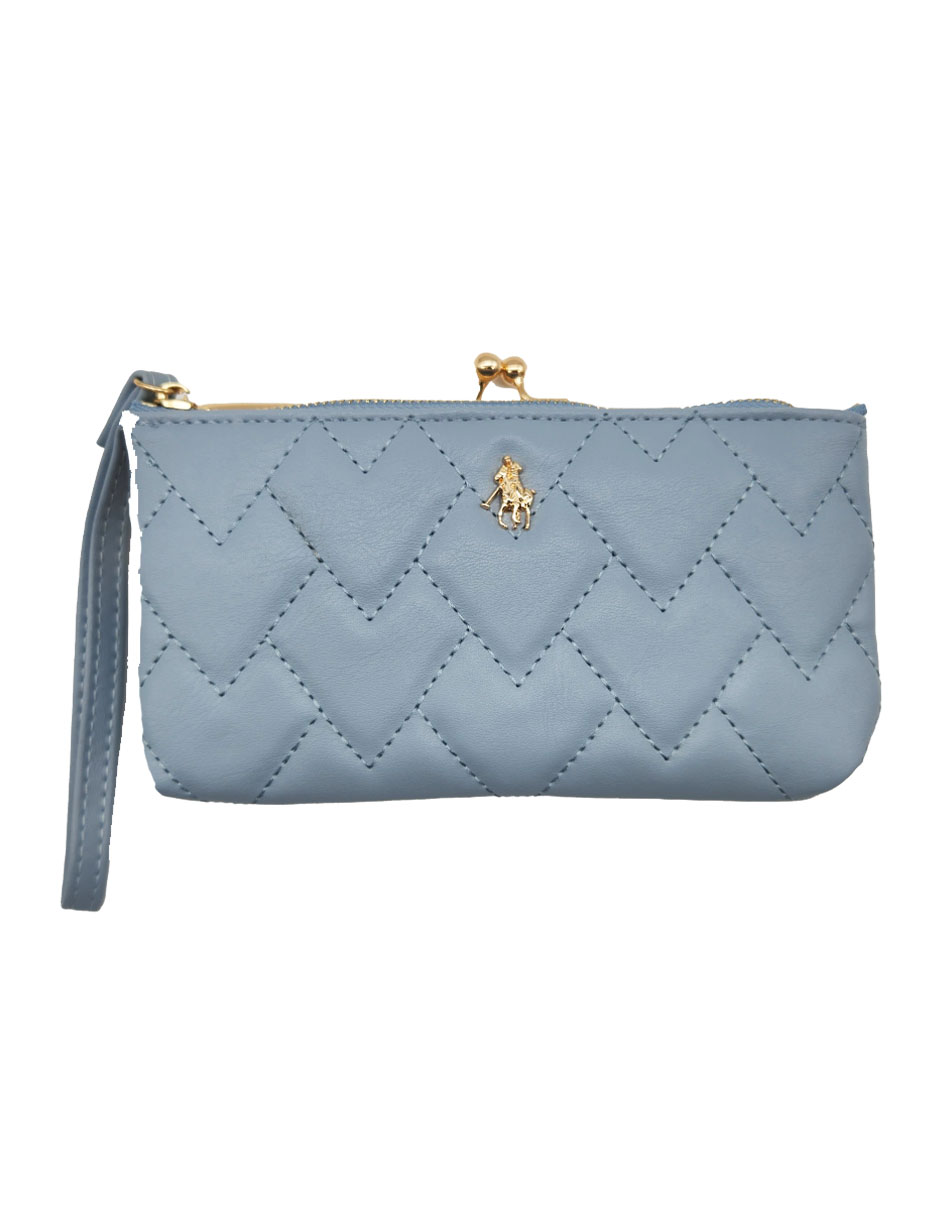 Monedero Hpc Polo Azul para Mujer