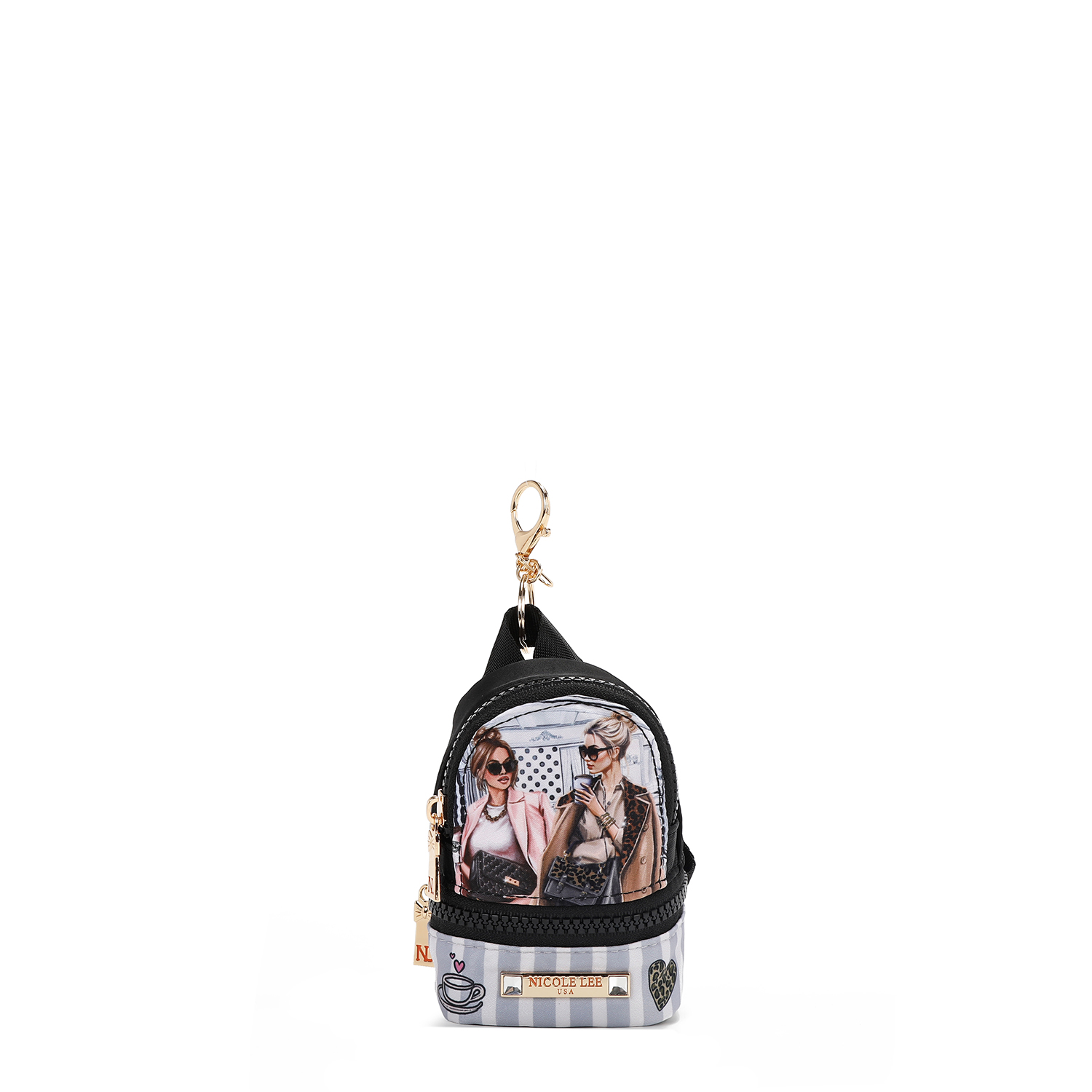 Foto 1 | Llavero Nicole Lee Monedero Mini Mochila Ladies Night