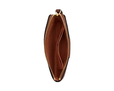 Foto 2 | Monedero Coach Corner Zip Wristlet Signature Canvas Cw854 Color Café