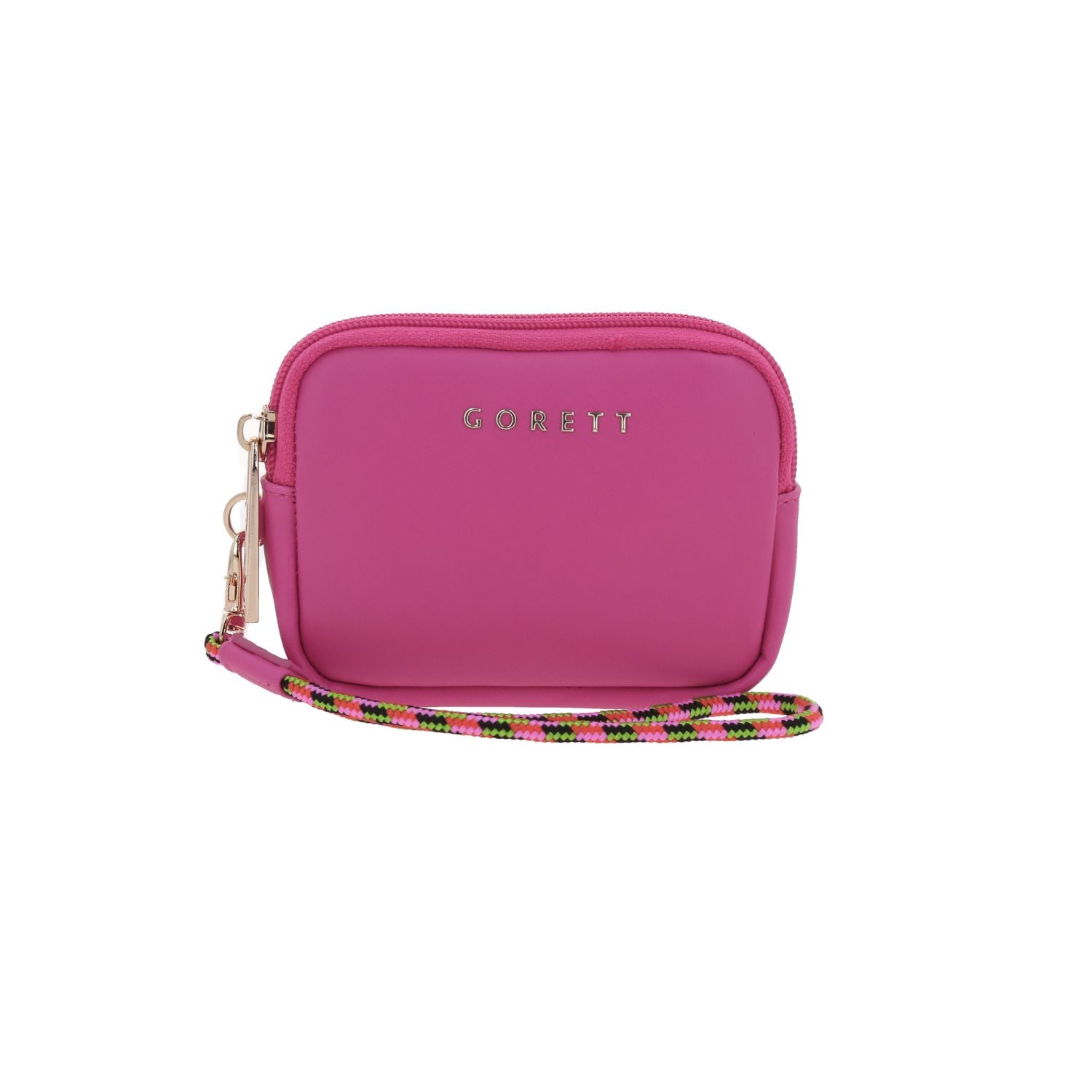 Monedero Para Mujer Rosa Gorett Hortensia