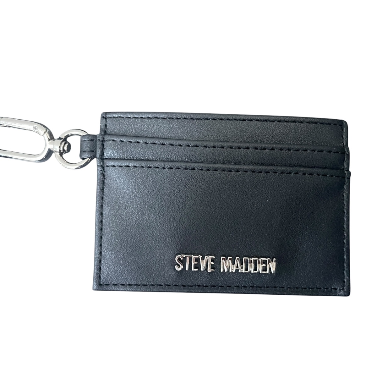 Foto 5 pulgar | Monedero Steve Madden con Tarjetero y Muñequera Negro