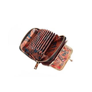 Foto 6 | Monedero Con Tarjetero Nicole Lee Print Martha Travels