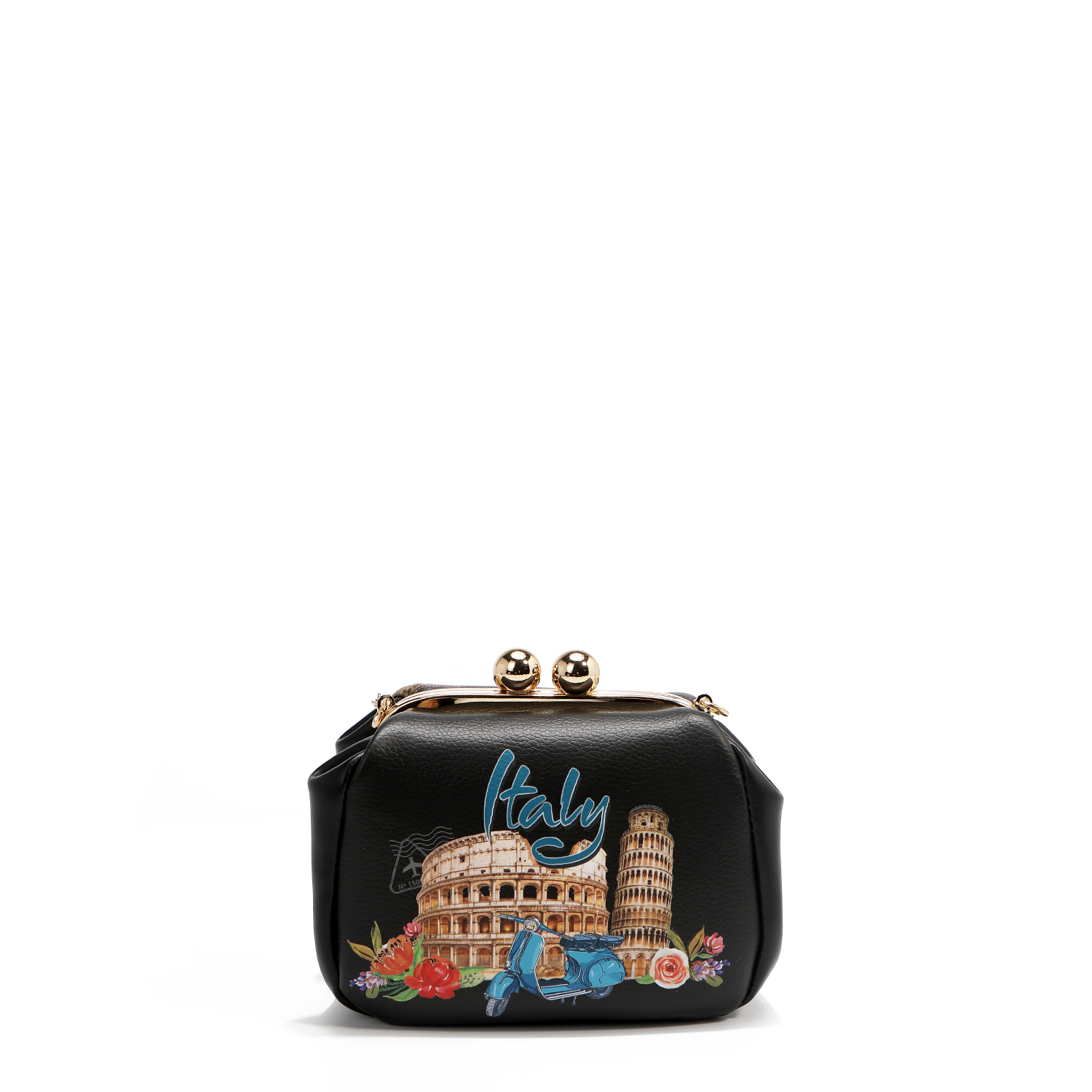 Foto 2 | Monedero Crossbody Kiss Lock Nicole Lee Print Martha