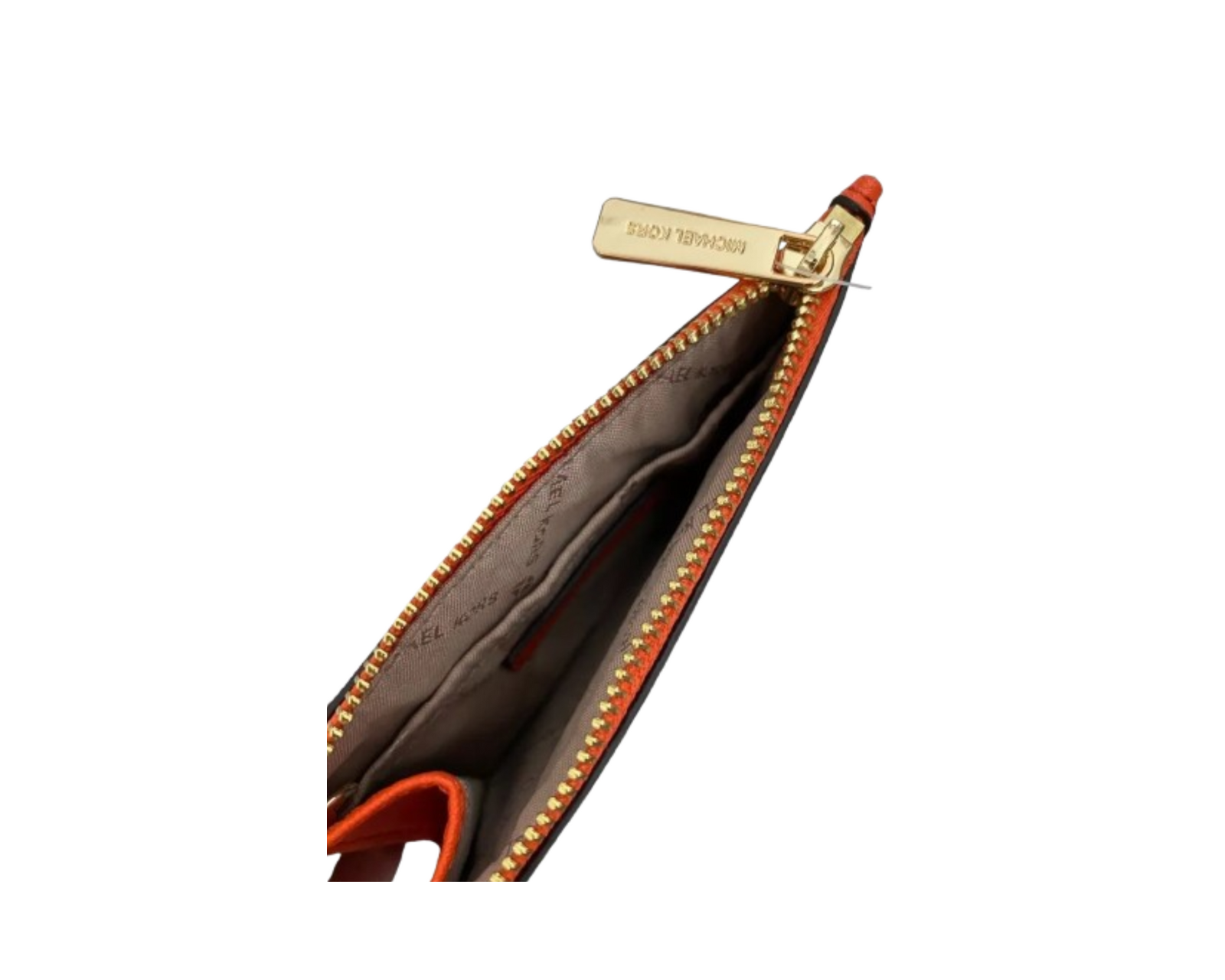 Foto 4 pulgar | Monedero Michael Kors Jet Set Travel Small Saffiano Leather Coin Pouch 35f7gtvu1l Color Naranja