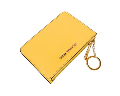 Foto 5 | Monedero Michael Kors Jet Set Travel Small Saffiano Leather Coin Pouch 35f7gtvu1l Color Amarillo