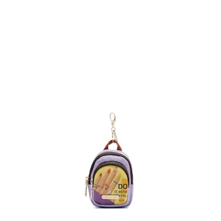 Foto 1 | Llavero Nicole Lee Monedero Mochila Mezclilla Nail Polish