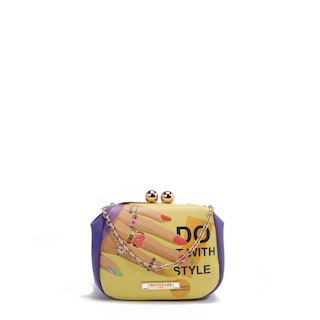 Foto 1 | Monedero Crossbody C/kiss Lock Nicole Lee Print Nail Polish