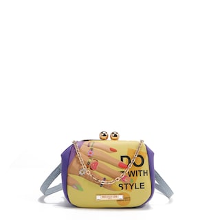 Foto 5 | Monedero Crossbody C/kiss Lock Nicole Lee Print Nail Polish